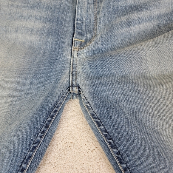 7 For All Mankind Slim Illusion Luxe High Waist Ankle Skinny Denim Jeans 27 NEW - Picture 12 of 16